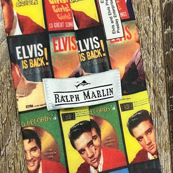 Ralph Marlin Elvis Presley Tie - Multicolor - Picture 6 of 6